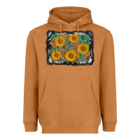 Meerkat leather sunflower background Heavyweight Hoodie - AdoDesignShop
