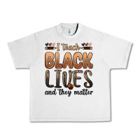 Lunar Rock i teach black lives and they matter Urban Heavy Tee - Zillion Design Studio