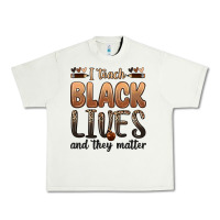 Pistachio i teach black lives and they matter Urban Heavy Tee - Zillion Design Studio
