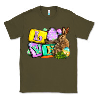 Army Green Love Easter Day Classic Tee - CowGirlArtShop
