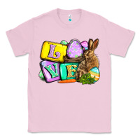 Bubblegum Pink Love Easter Day Classic Tee - CowGirlArtShop
