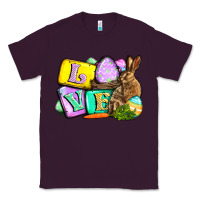 Plum Love Easter Day Classic Tee - CowGirlArtShop