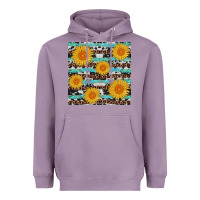 Sunflower Western Seamless Heavyweight Hoodie | Teevron