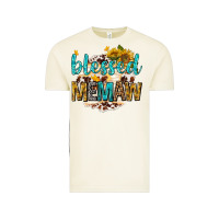 Vintage Arctic blessed memaw with sunflowers Vintage Tee - texasbilliewilder