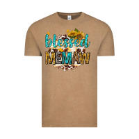 Blessed Memaw With Sunflowers Vintage Tee | Teevron