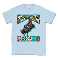 Dusty Blue western rodeo bullfighter Classic Tee - BarkalooDesign