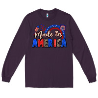Plum Made in America 4th of july Long Sleeve Tee - CowGirlArtShop