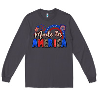 Smoke Made in America 4th of july Long Sleeve Tee - CowGirlArtShop