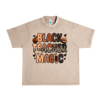 French Oak black teacher magic Urban Heavy Tee - Zillion Design Studio