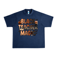 Navy black teacher magic Urban Heavy Tee - Zillion Design Studio