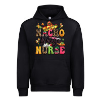 Black nacho average nurse Urban Hoodie - LillyAllenDesigns