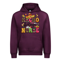 Mauve Wine nacho average nurse Urban Hoodie - LillyAllenDesigns