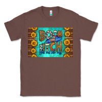 Chestnut boom bitch get out the way skinny metal can holder Classic Tee - HRA Design Shop