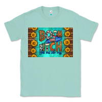 Seafoam boom bitch get out the way skinny metal can holder Classic Tee - HRA Design Shop