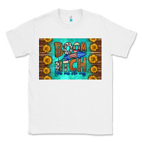 White boom bitch get out the way skinny metal can holder Classic Tee - HRA Design Shop