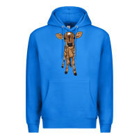 True Royal baby cow Premium Hoodie - NancyCooperArtShop