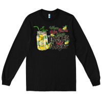 Black when life gives you lemons add sugar Long Sleeve Tee - SublimationCraftShop