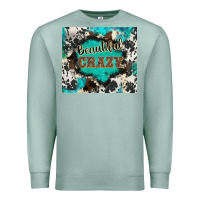 Seafoam western beautiful crazy Premium Sweatshirt - BarkalooDesign