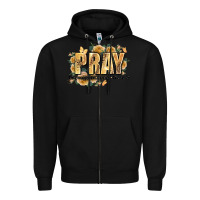 Black pray through it on it and over it Zipper Hoodie - JahusDesignShop
