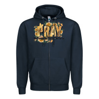Navy pray through it on it and over it Zipper Hoodie - JahusDesignShop