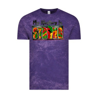 Cloud Purple my history is strong Vintage Tee - Zillion Design Studio