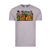 Vintage Zinc my history is strong Vintage Tee - Zillion Design Studio