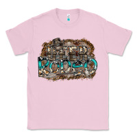 Bubblegum Pink deer rodeo Classic Tee - SublimationCraftShop