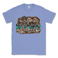 Colony Blue deer rodeo Classic Tee - SublimationCraftShop