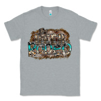 Heather Grey deer rodeo Classic Tee - SublimationCraftShop