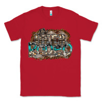 Red deer rodeo Classic Tee - SublimationCraftShop