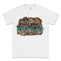 White deer rodeo Classic Tee - SublimationCraftShop