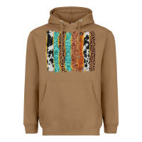 Toasted Coconut western brushstroke Heavyweight Hoodie - AdoDesignShop