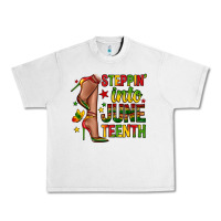 Lunar Rock steppin into juneteenth Urban Heavy Tee - Zillion Design Studio
