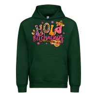 Forest Green hola bitchachos mexico cinco de mayo Urban Hoodie - LillyAllenDesigns