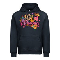 Navy hola bitchachos mexico cinco de mayo Urban Hoodie - LillyAllenDesigns
