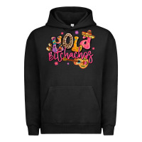 Pigment Black hola bitchachos mexico cinco de mayo Urban Hoodie - LillyAllenDesigns