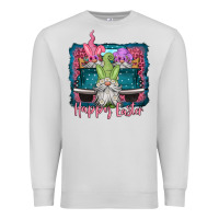 Dove Grey happy easter gnomes farm truck Premium Sweatshirt - Jasminsmagicworld