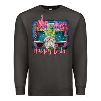 Smoke happy easter gnomes farm truck Premium Sweatshirt - Jasminsmagicworld