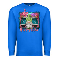 True Royal happy easter gnomes farm truck Premium Sweatshirt - Jasminsmagicworld