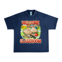 Navy welcome to our classroom Urban Heavy Tee - texasbilliewilder
