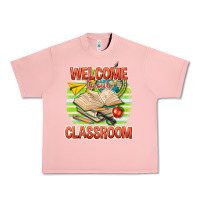 Salmon welcome to our classroom Urban Heavy Tee - texasbilliewilder