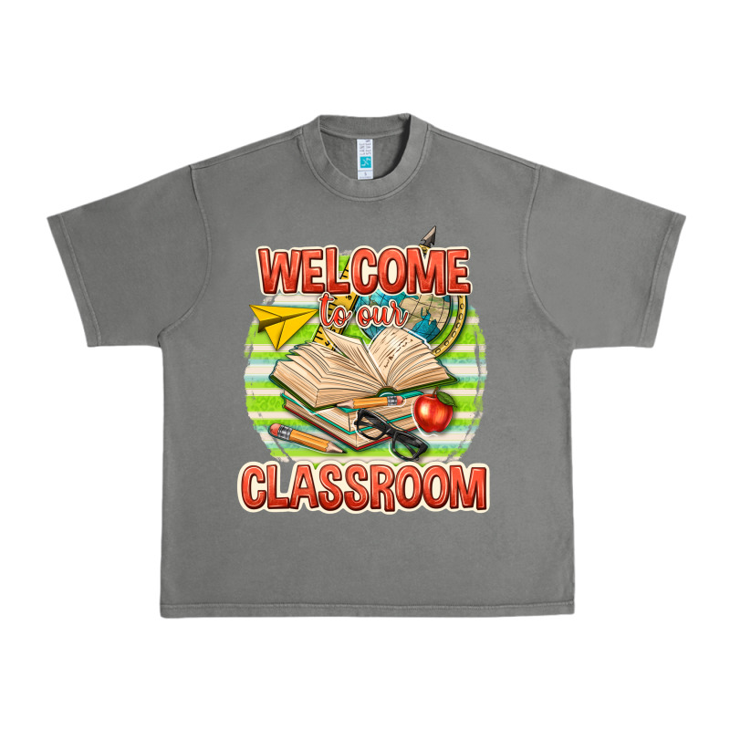 Welcome To Our Classroom Urban Heavy Tee by texasbilliewilder | Teevron