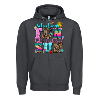 Smoke school was  fun but its time for some  sun Zipper Hoodie - AdoDesignShop