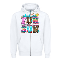 White school was  fun but its time for some  sun Zipper Hoodie - AdoDesignShop