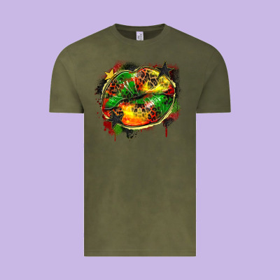 Juneteenth Lips Vintage Tee Designed By Zillion Design Studio
