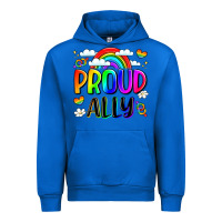 Cobalt proud ally Urban Hoodie - LillyAllenDesigns