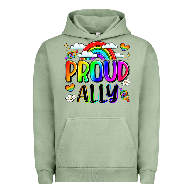 Proud Ally Urban Hoodie by LillyAllenDesigns | Teevron