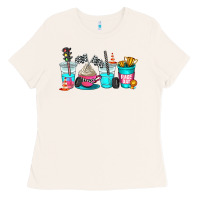 Bone race day coffe cup Ladies Tee - AdoDesignShop