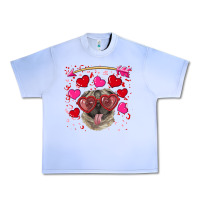Grape Ice valentine's day  pug Urban Heavy Tee - RanaPortraitStore