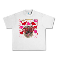 Lunar Rock valentine's day  pug Urban Heavy Tee - RanaPortraitStore